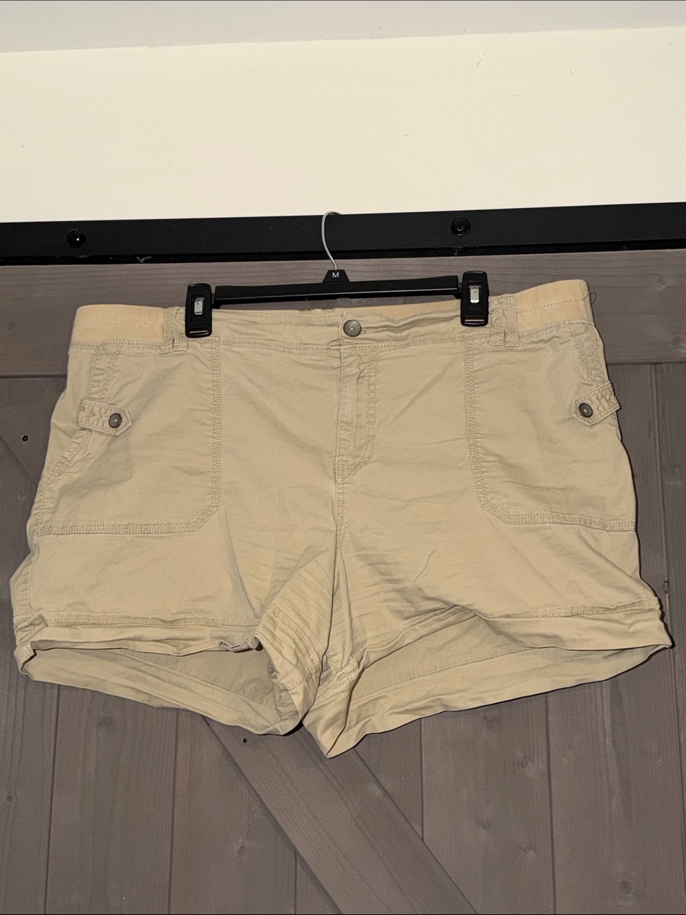 Sonoma Tan Cargo Pocket Women's Shorts